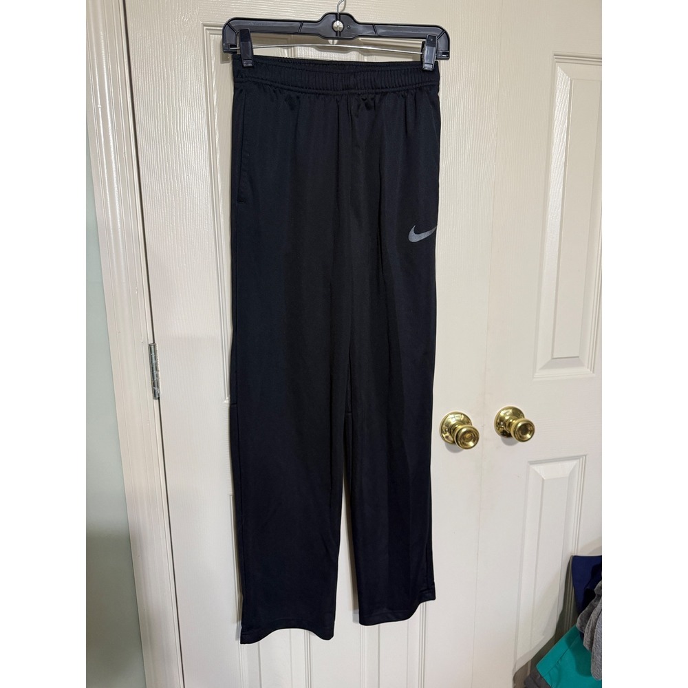 Nike Dri-FIT Womens Black Straight Leg Athletic Training Pants Small